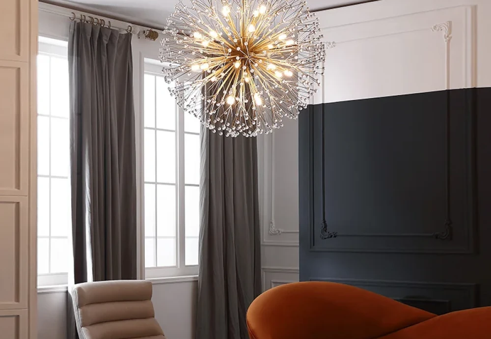 round crystal chandelier